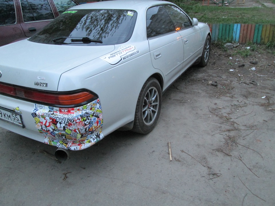 Стикербомбинг Honda Civic