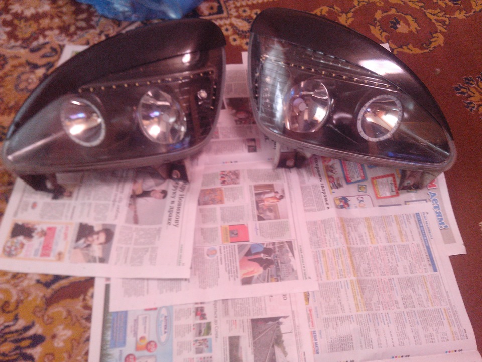 Лопнула фара или прилетел камушек — ГАЗ Газель, 2,5 л, 2008 года ...