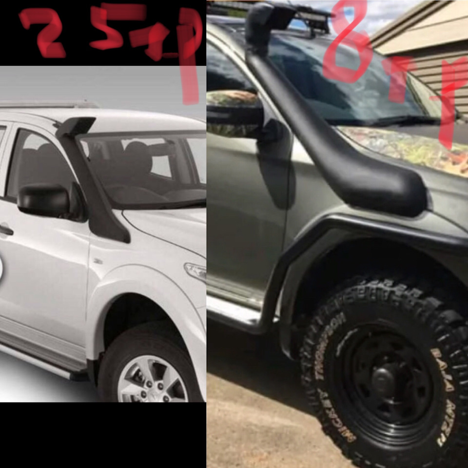 Шноркель L200 — Mitsubishi L200 (5G), 2,4 л, 2017 года | тюнинг | DRIVE2