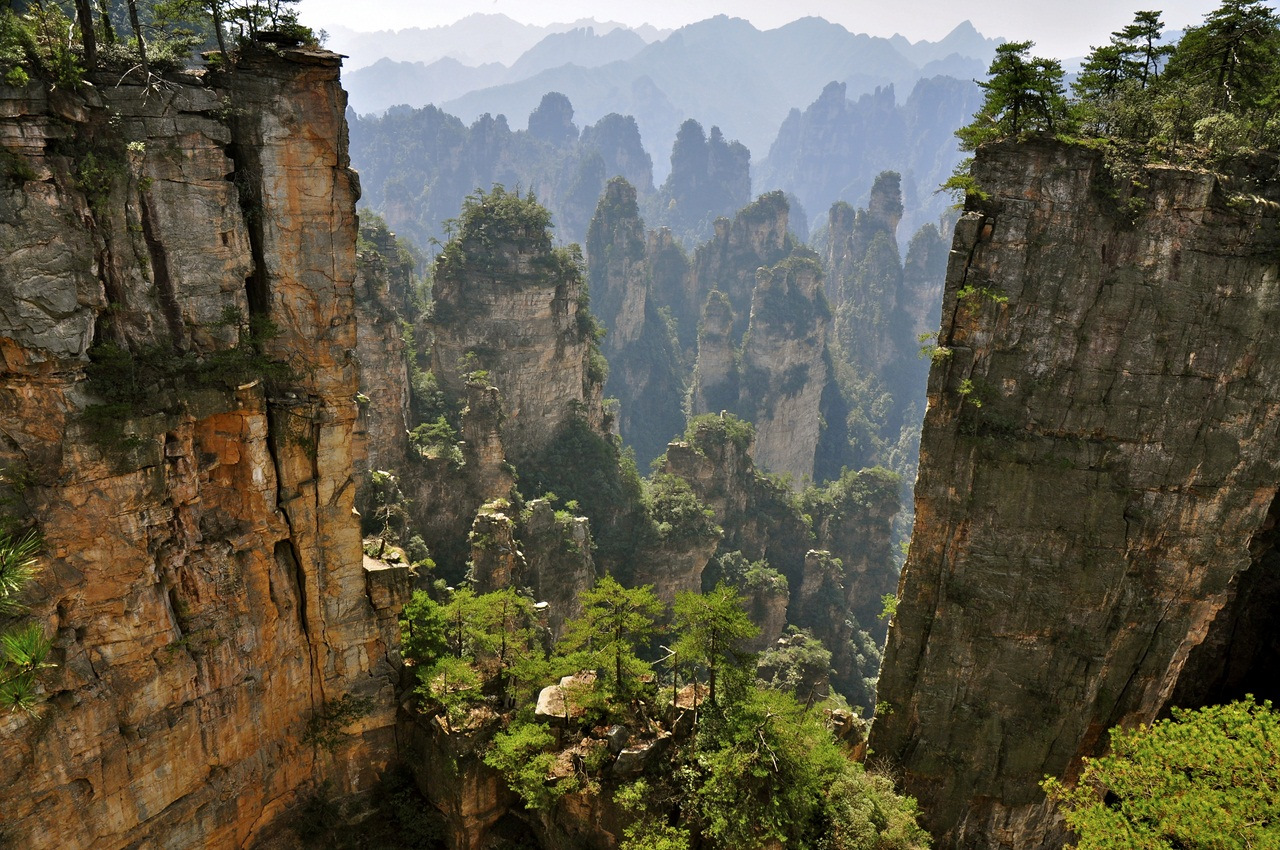 Национальный парк Zhangjiajie