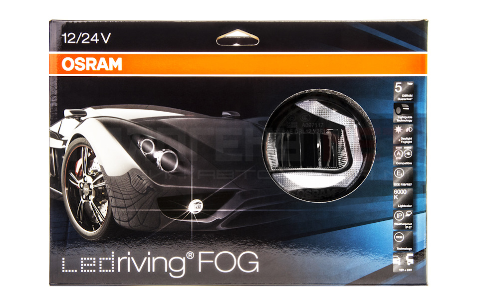 Ledfog101 osram схема подключения