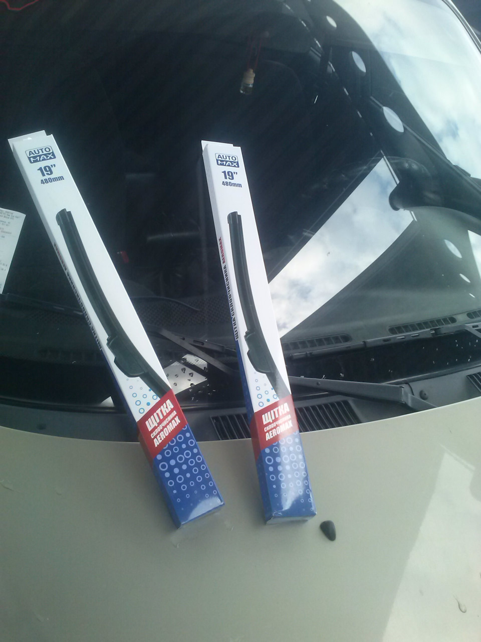 Новые бескаркасные дворники*** — Daewoo Lanos, 1,5 л, 2008 года ...