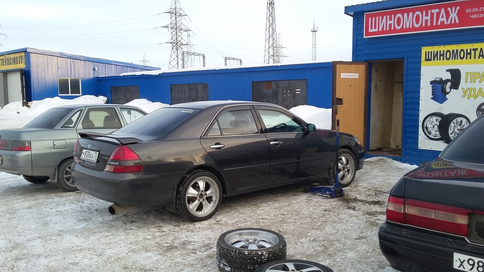 Примерка дисков и Ваш совет! — Toyota Mark II (110), 2,5 л, 2001 года ...