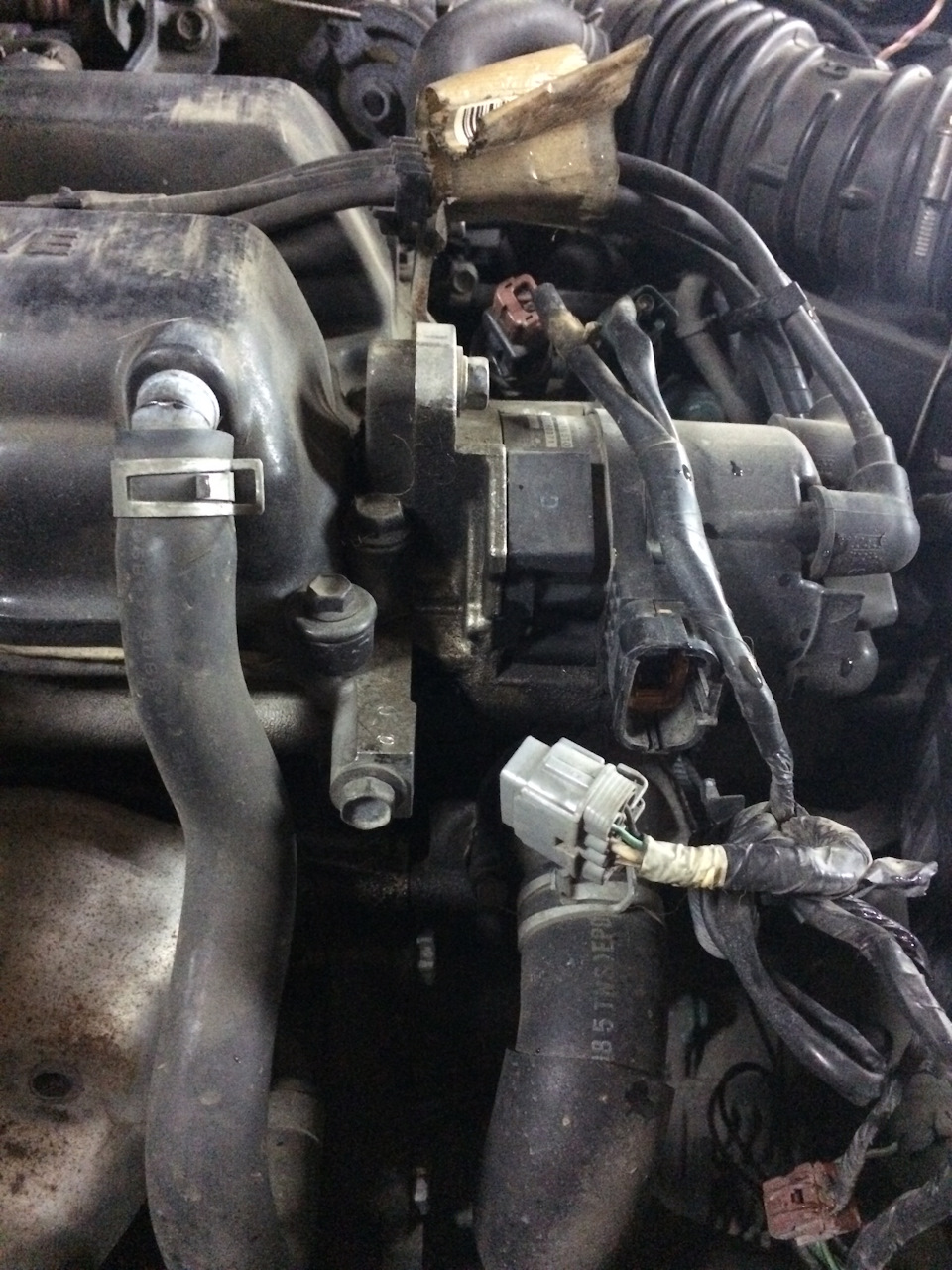 Кольцо распределителя — Nissan Primera (P11), 2 л, 2000 года | своими ...