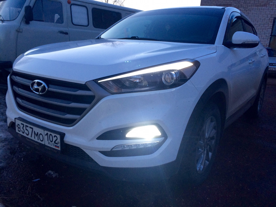 Photo from the logbook Hyundai Tucson (TL)