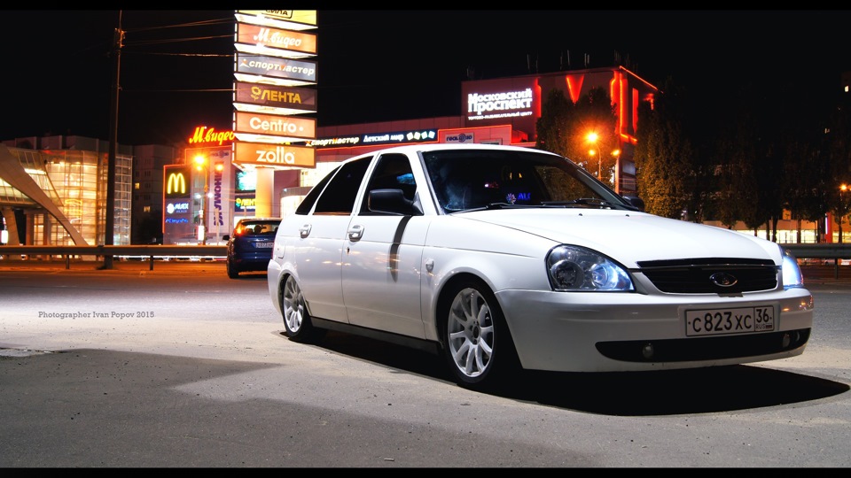 Выезд на фото сет — Lada Приора хэтчбек, 1,6 л, 2009 года | фотография ...