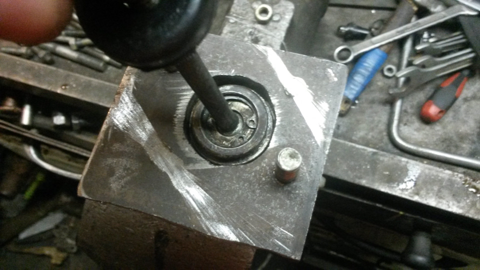 Шток получилось сделать как на родном гцс — Москвич 2140