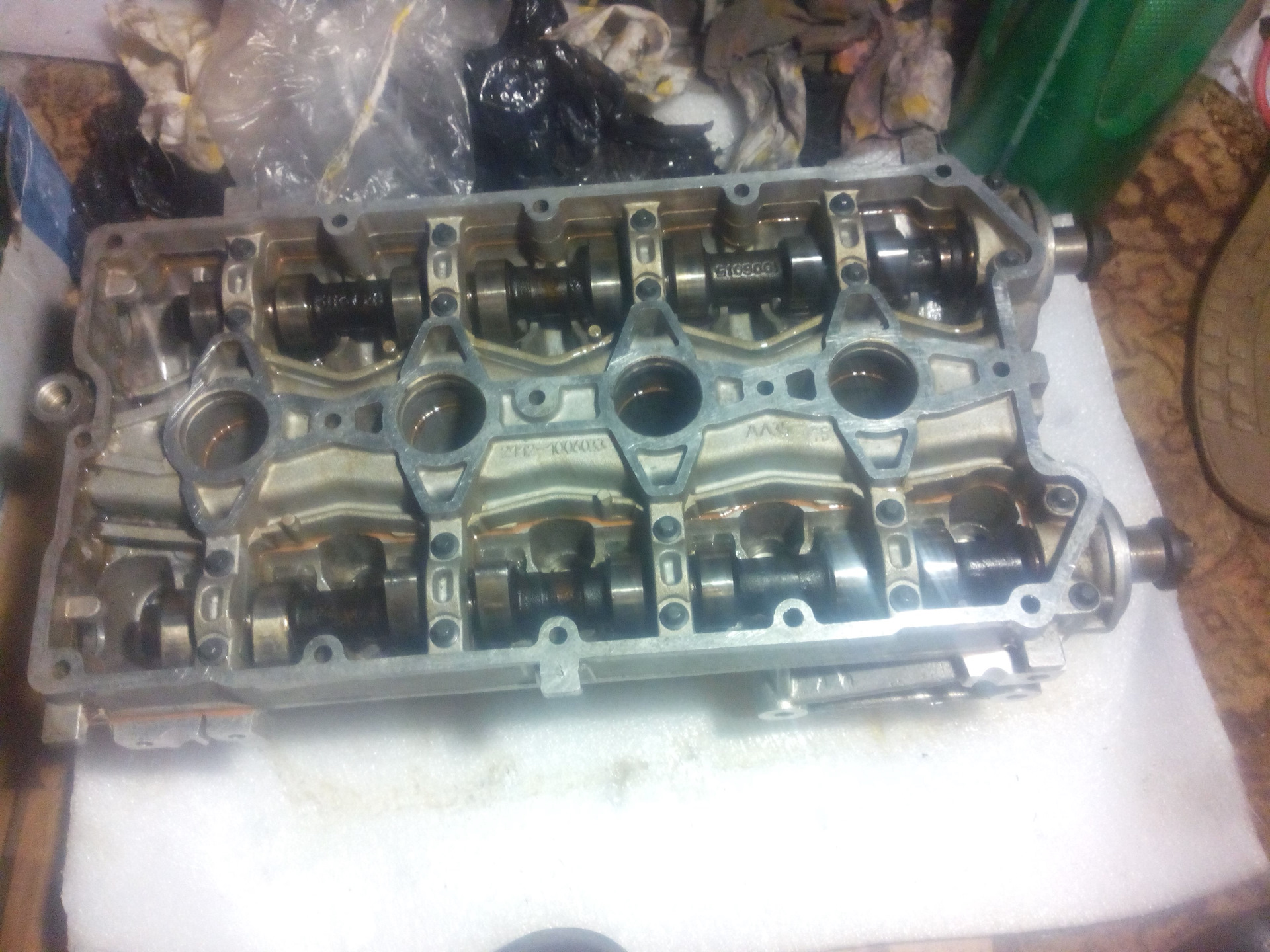 сборка ГБЦ 16V — Lada 21070, 1,6 л, 1997 года | тюнинг | DRIVE2