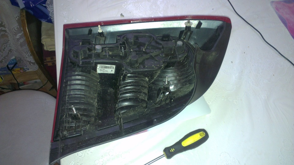 Светодиоды в задние фонари. — Nissan Primera (P12), 2 л, 2002 года ...