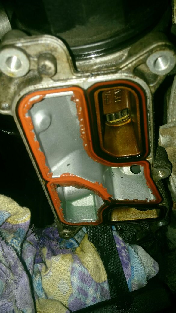 Эмульсия в расширительном бачке. — Mercedes-Benz E-class (W211), 2,5 л ...