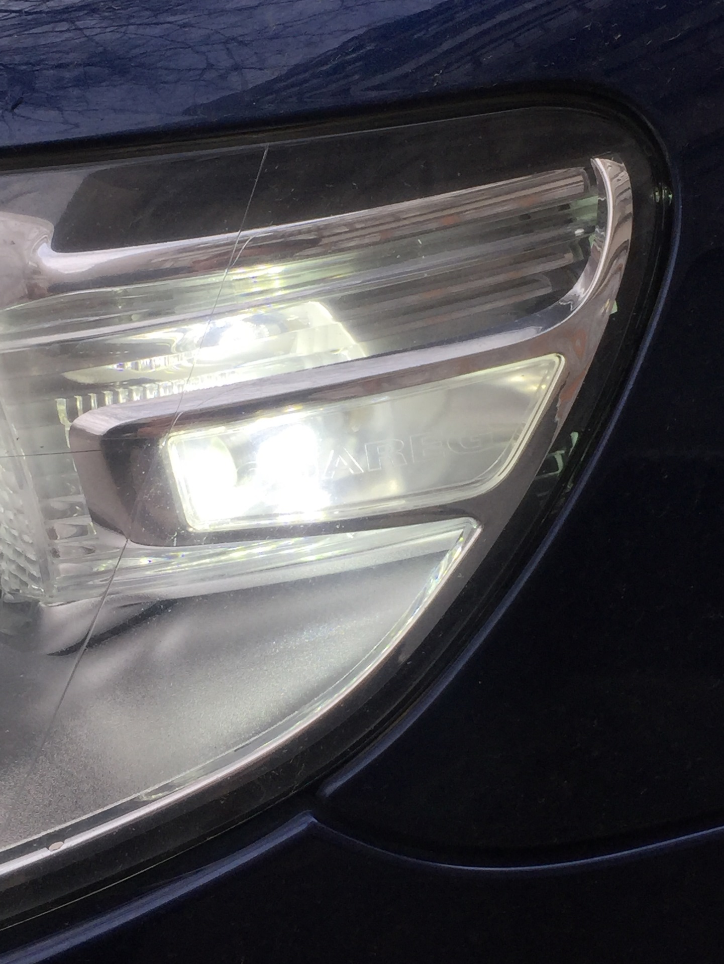 Диоды в габариты. — Volkswagen Touareg (1G), 3 л, 2009 года | тюнинг ...