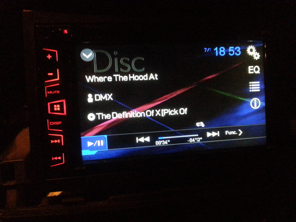 Пионер avh-180 2din — Toyota Corolla (140/150), 1,6 л, 2007 года ...