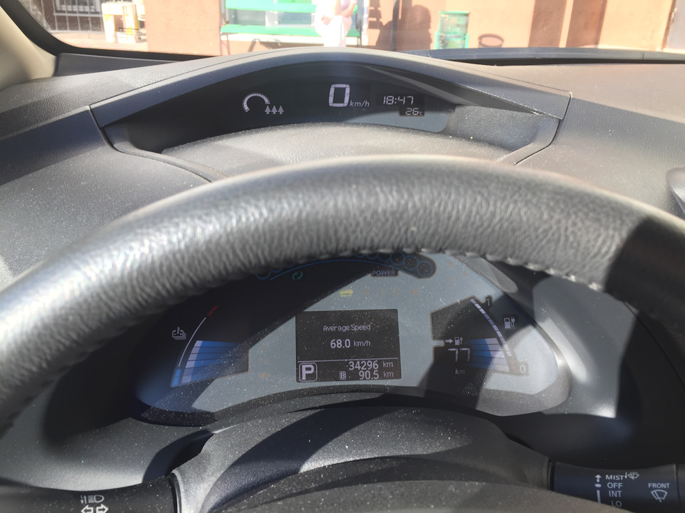 Фото в бортжурнале Nissan Leaf (1G)