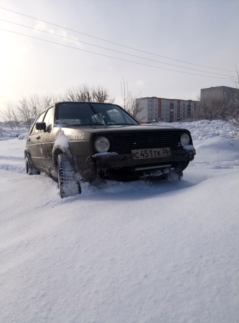 Клиренс + — Volkswagen Golf Mk2, 1,9 л, 1986 года | тюнинг | DRIVE2