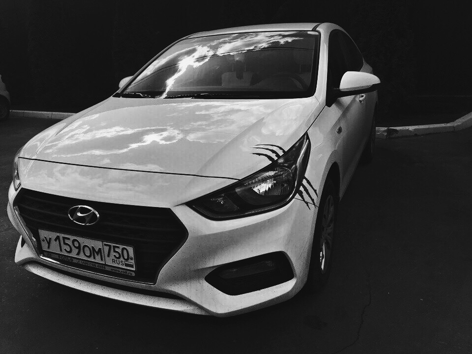 Шрамирование — Hyundai Solaris, 1,6 л, 2015 года | просто так | DRIVE2
