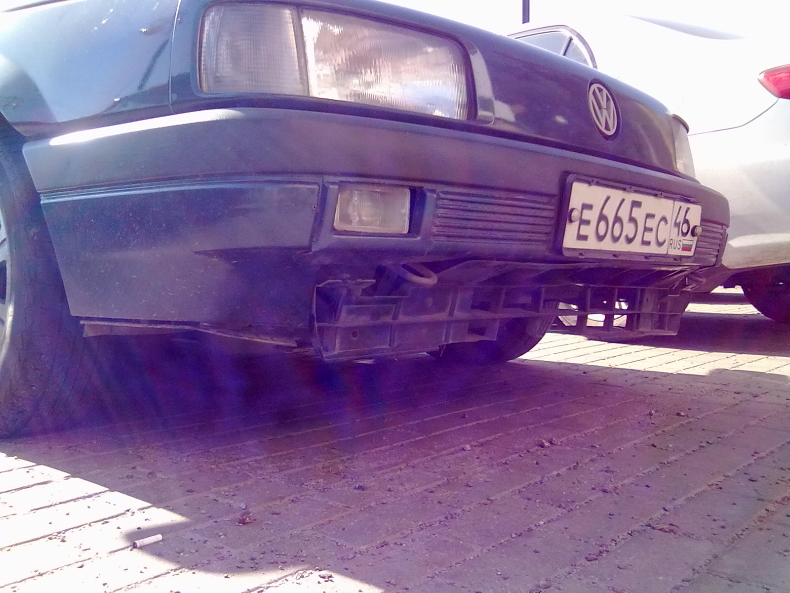 Оторвали губу.((( — Volkswagen Passat B3, 1,8 л, 1989 года | поломка ...