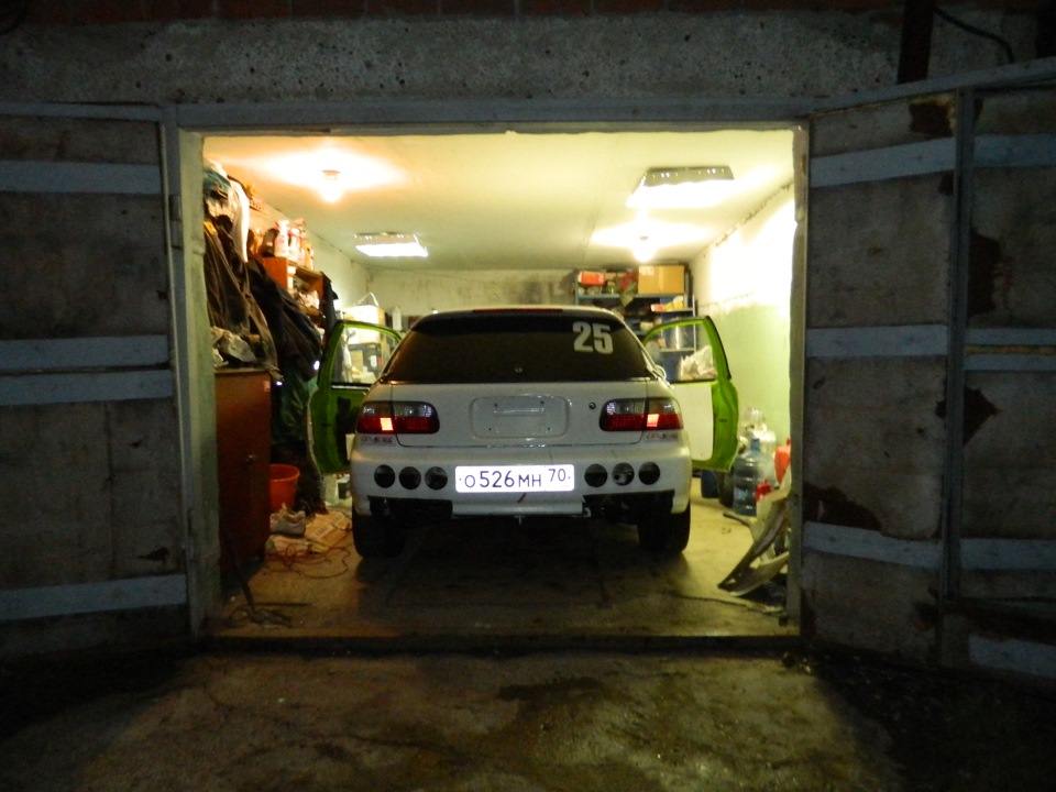 Сезон закончен. — Honda Civic Hatchback (5G)