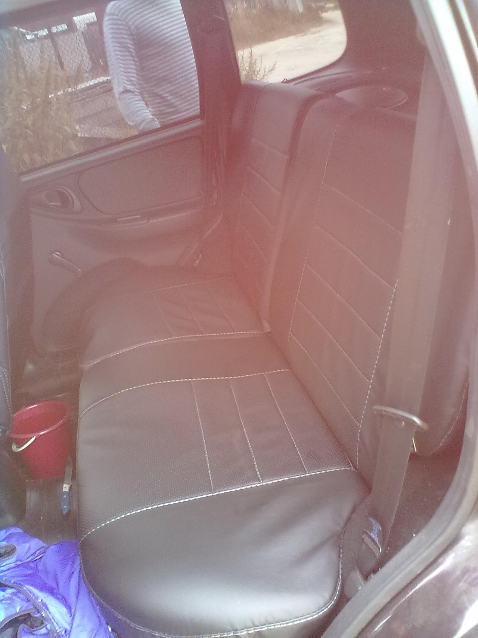 Авточехлы ДИНАС — Chevrolet Niva, 1,7 л., 2012 года | аксессуары | DRIVE2