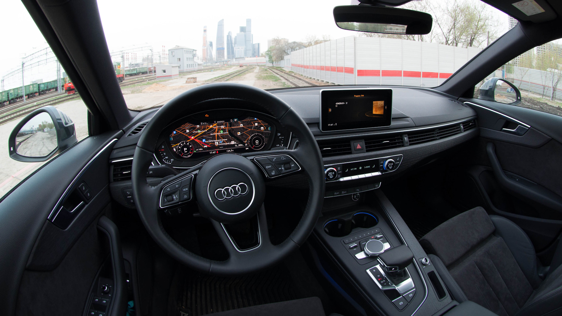 Audi a4 b9 2017 салон