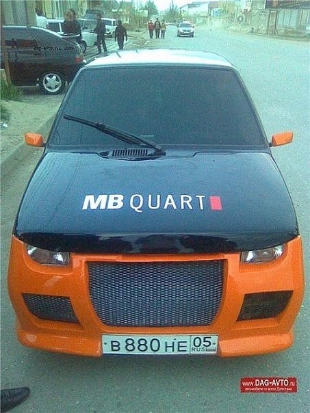 Капот как у ВАЗ-2112 — Lada 11113 Ока, 0,7 л, 2005 года | тюнинг | DRIVE2