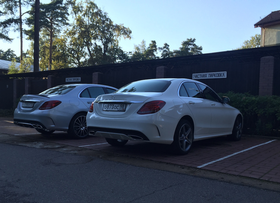 Фото в бортжурнале Mercedes-Benz C-Class (W205)