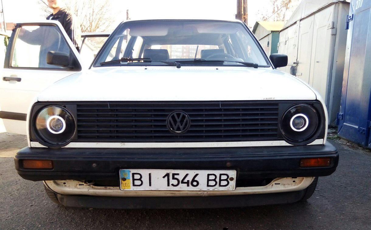 golf mk2 ангельские глазки