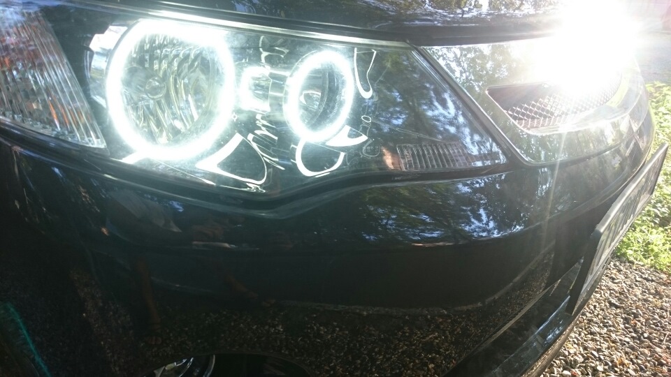 Ангельские глазки — Mitsubishi Outlander XL, 2,4 л, 2008 года ...