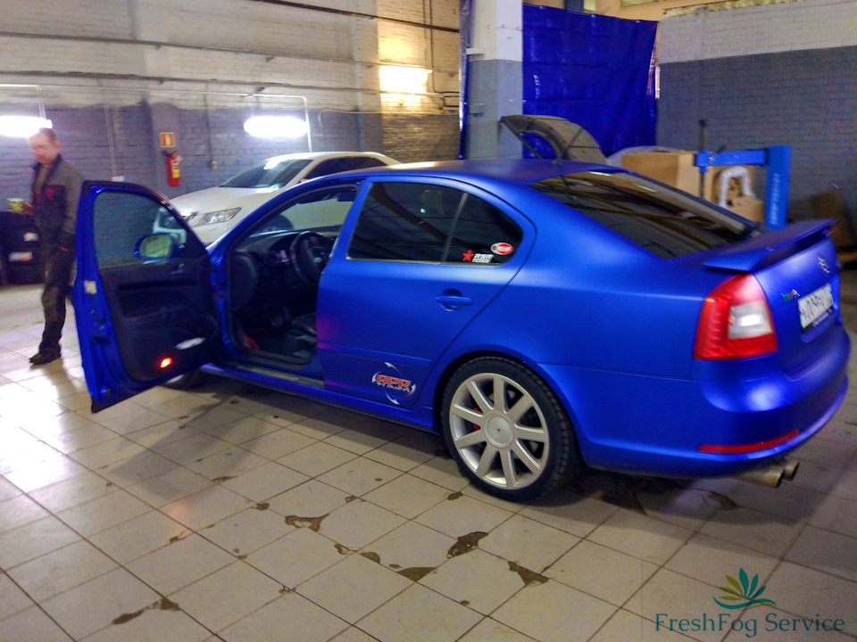 Обработка сухим туманом Skoda Octavia RS — FreshFog Service на DRIVE2