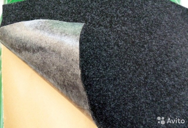 Обтяжка багажника карпетом — FIAT Doblo (1G), 1,4 л, 2008 года ...