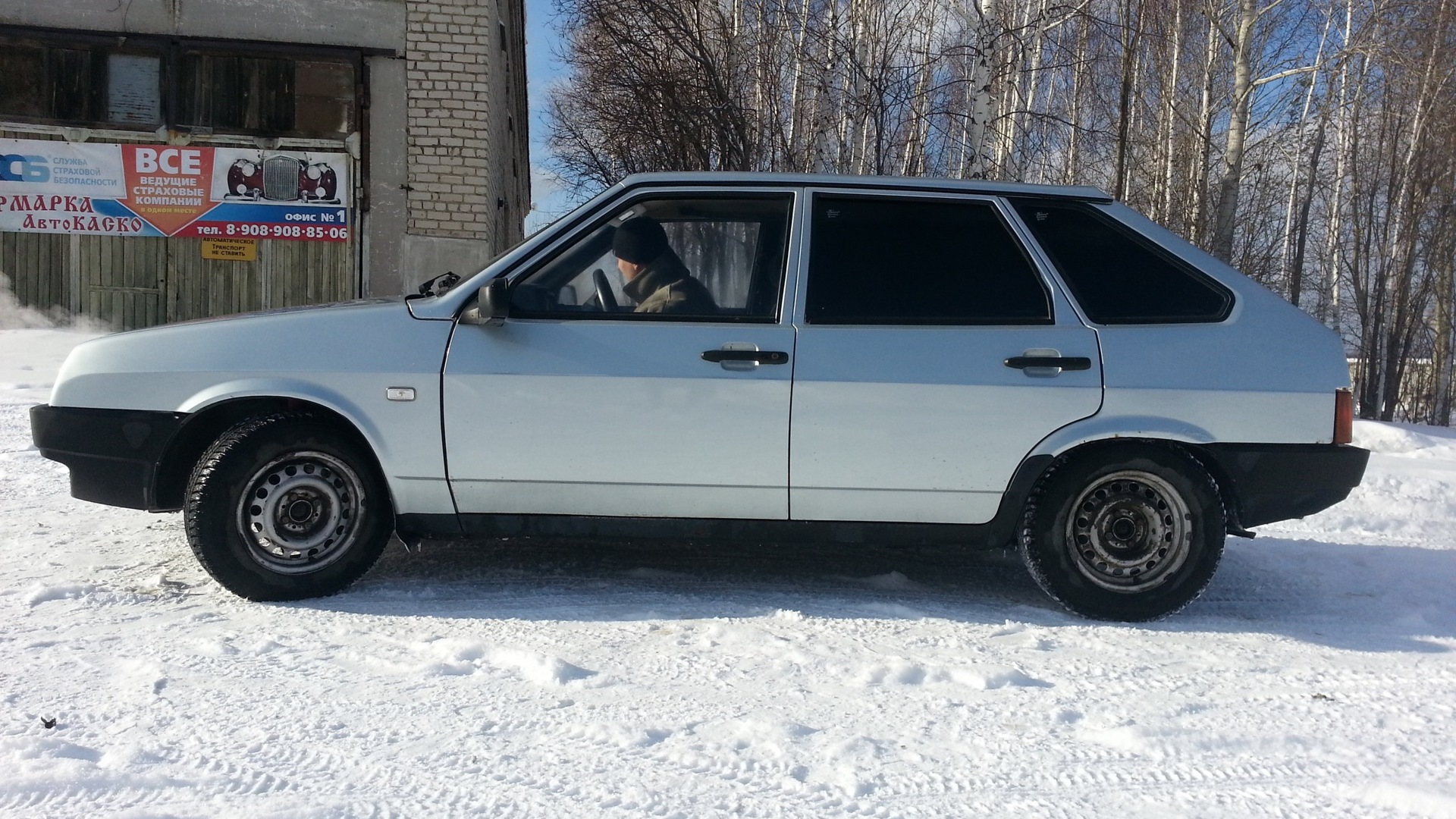 Lada 21093i 1.5 бензиновый 1998 | Серо-голубой металлик на DRIVE2