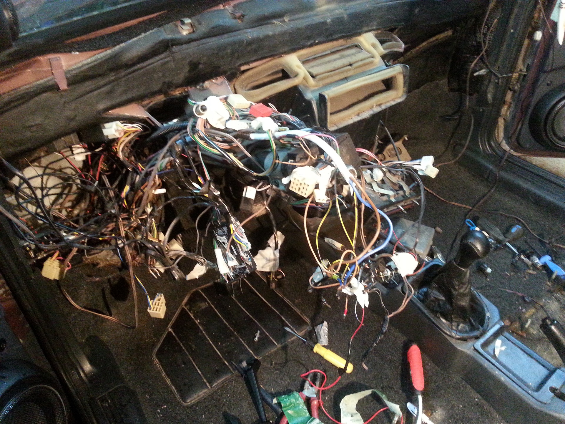 Установка Европанели. — Lada 21099, 1,5 л, 2003 года | тюнинг | DRIVE2