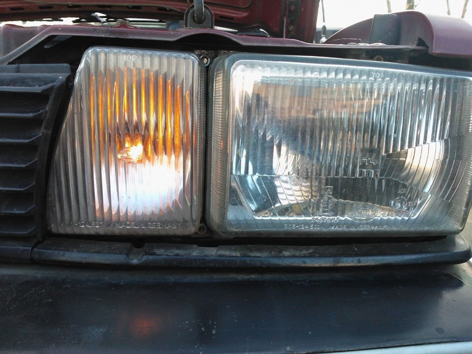 Поворотники вместо пустышек! — Volkswagen Passat B2, 1,6 л, 1982 года ...