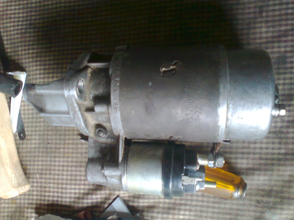 Замена стартера. — ИЖ Москвич 412, 1,5 л, 1975 года | своими руками ...