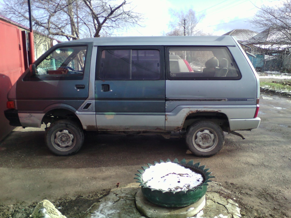 Переобулся…наконец-то))) — Nissan Largo, 2 л, 1990 года | колёсные ...
