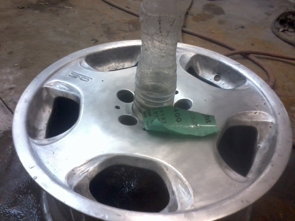 Полировка дисков. Часть 1(снятие краски) — Mercedes-Benz E-class (W124 ...