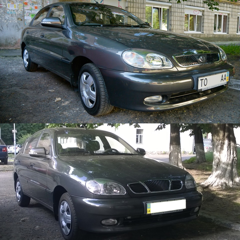Решетка радиатора — ЗАЗ Lanos, 1,5 л, 2014 года | тюнинг | DRIVE2