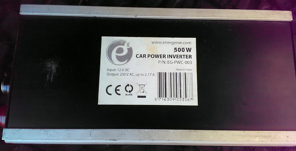 car power inverter eg-pwc-003 схема