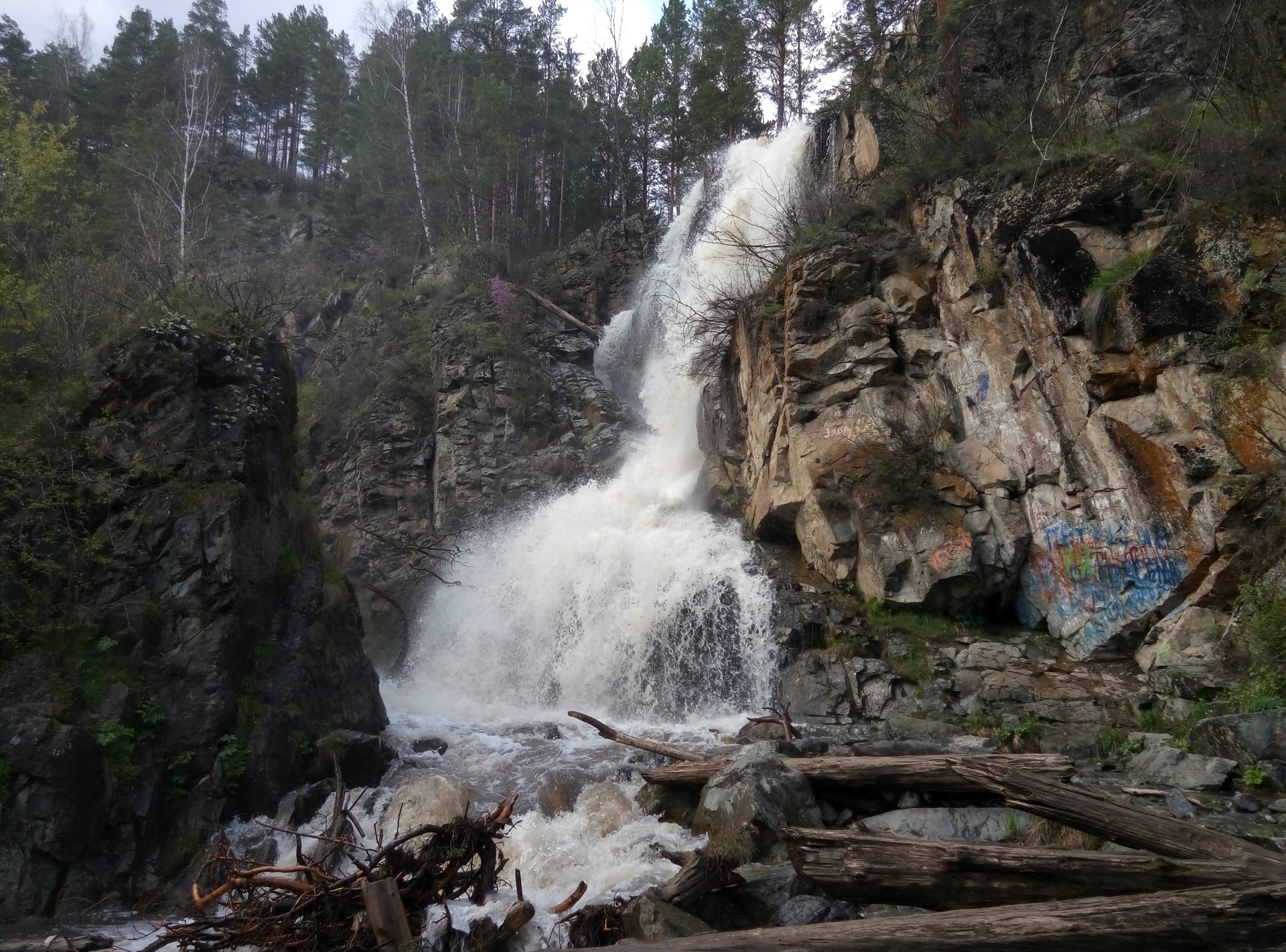 Прогулка на Камышлинский водопад