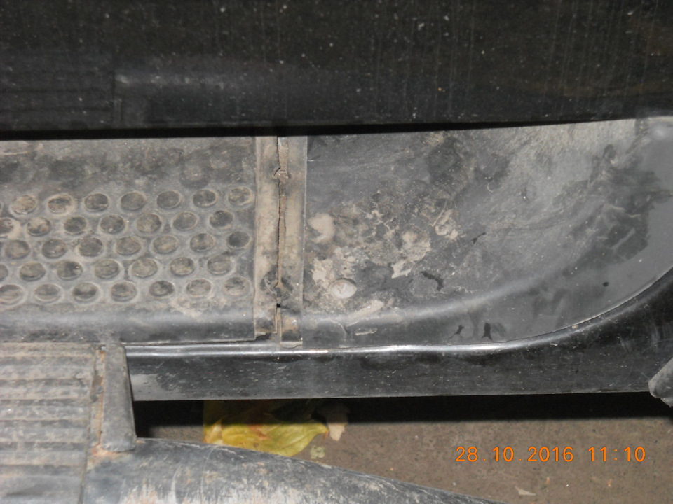 Проблема с накладками порогов — DRIVE2