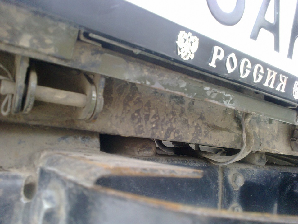 Перегон машин из гаража в гараж. — УАЗ 469, 2,4 л, 1981 года ...