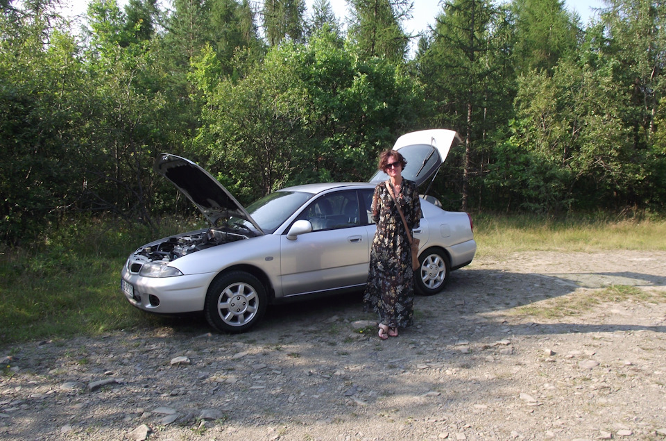 В отпуск на Каризме. — Mitsubishi Carisma, 1,8 л, 1997 года ...