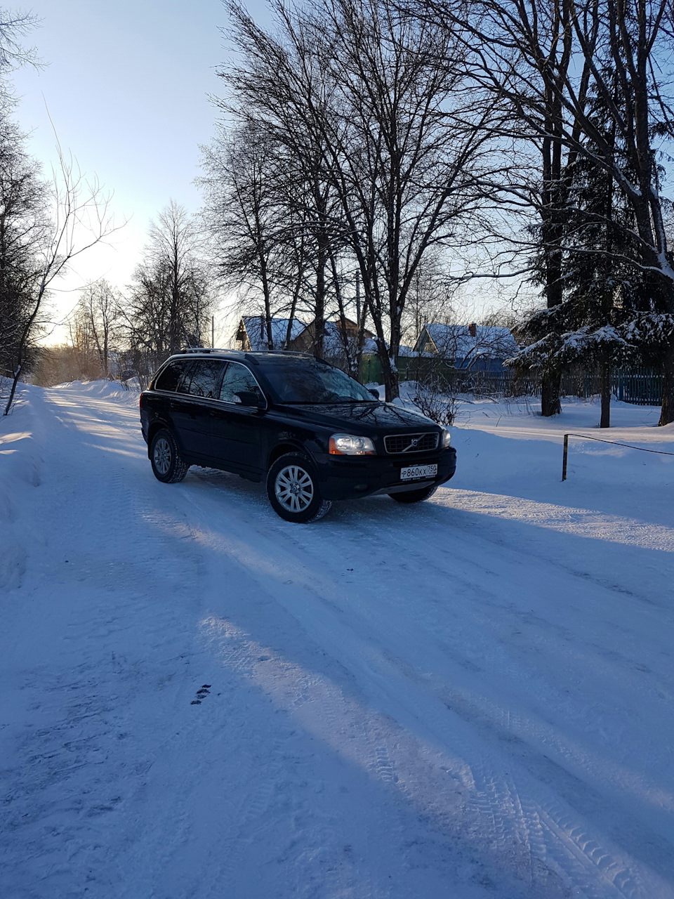 Праздники на ура. Мороз лишь разогрел. — Volvo XC90 (1G), 2,5 л, 2008 года  | покатушки | DRIVE2