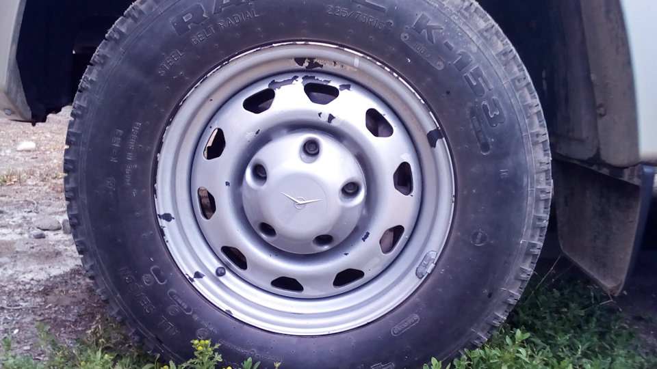 Чем их красят? — УАЗ Patriot, 2,7 л, 2015 года | колёсные диски | DRIVE2