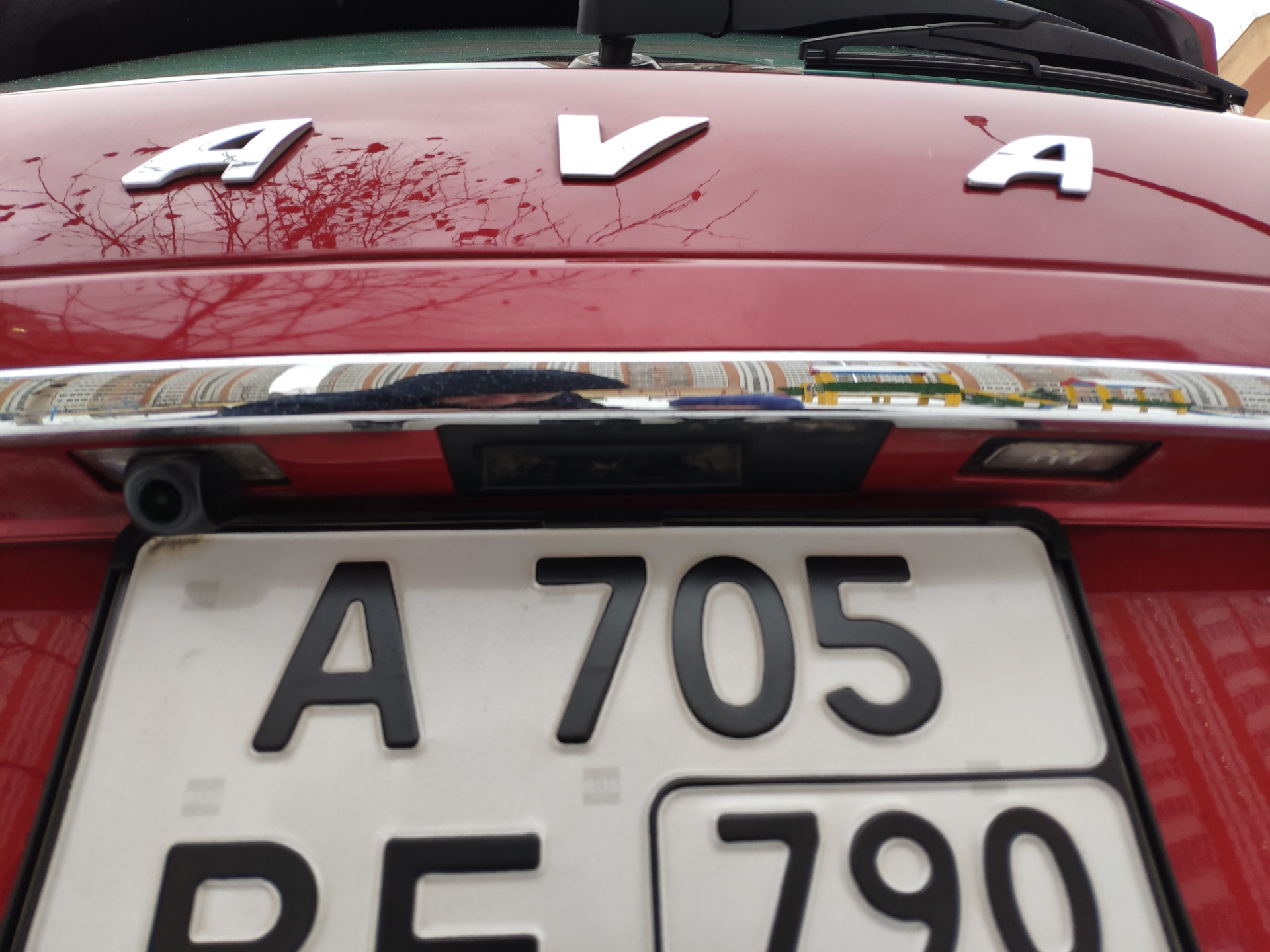 Установка камеры заднего вида на haval h6