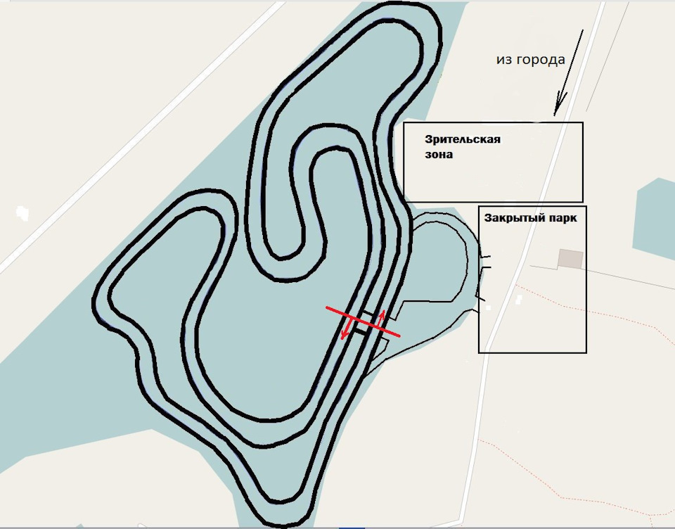 Карта автодрома петропавловск