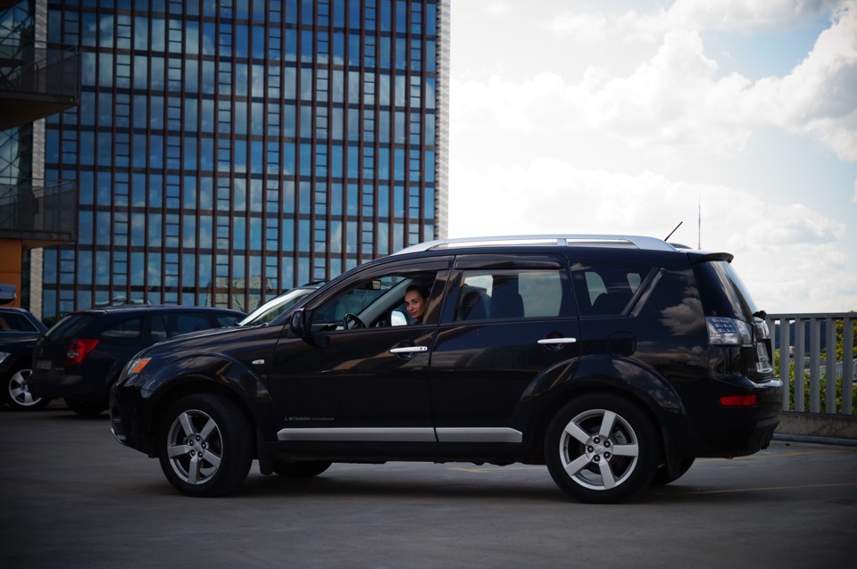 Несколько фоток и расход топлива — Mitsubishi Outlander XL, 2,2 л, 2009 ...
