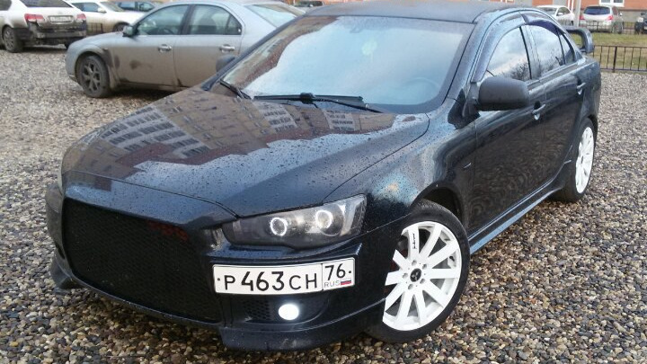 как правильно подключить усилок — Mitsubishi Lancer X, 2,4 л, 2008 года ...