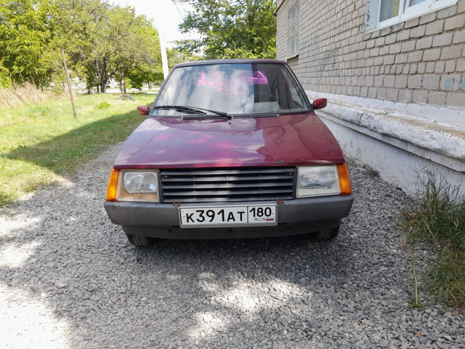 Помыл перед стоянкой — ЗАЗ 1102, 1,2 л, 2005 года | фотография | DRIVE2