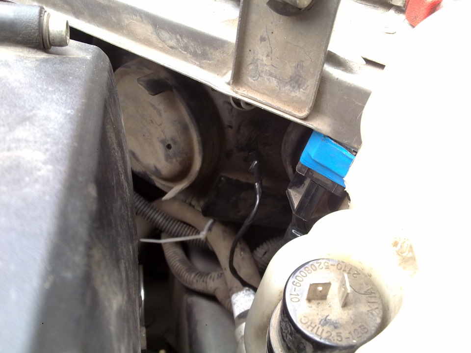 ДХО или дальний в пол накала, схема на реле. — Lada Калина хэтчбек, 1,6 ...