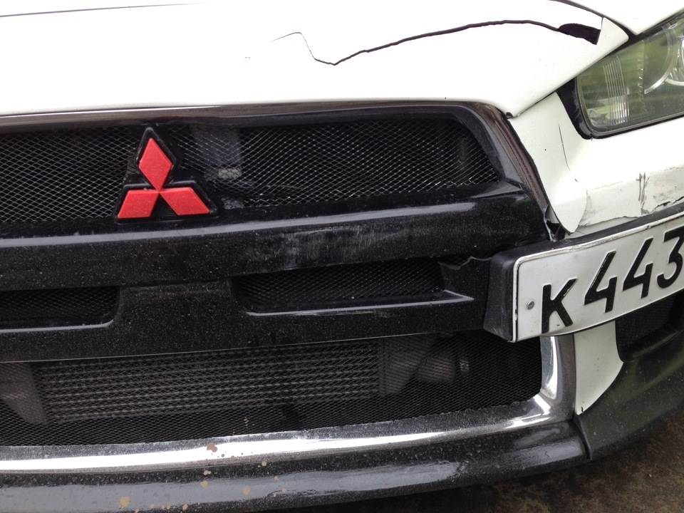 Печали пост, или как я хотел перекрасить бампер)) — Mitsubishi Lancer ...